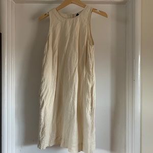 J Crew Linen Dress XXS